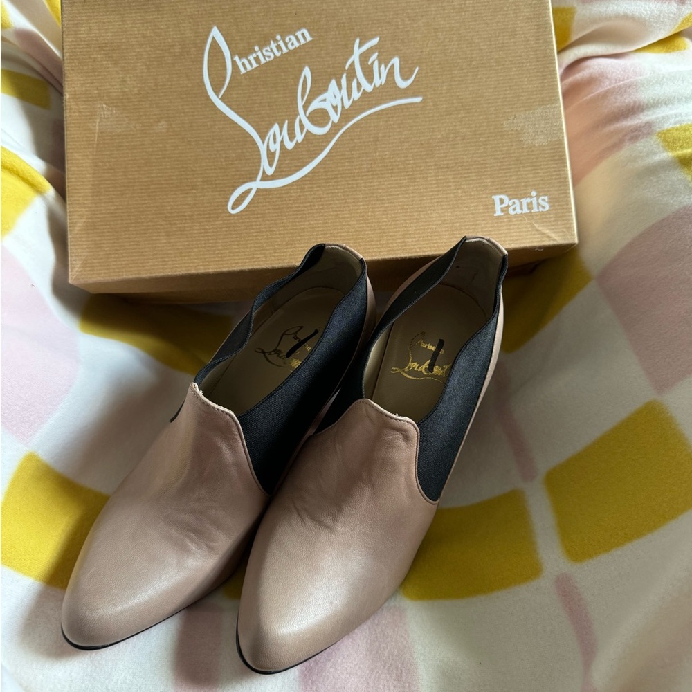 Brand new Christian louboutin ankle boots